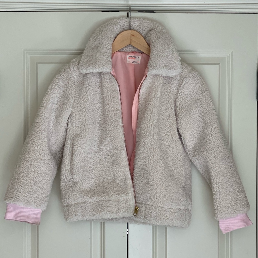 Crewcuts Sherpa Bomber Jacket, Girl Size 10